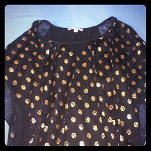 Gold spot shirt